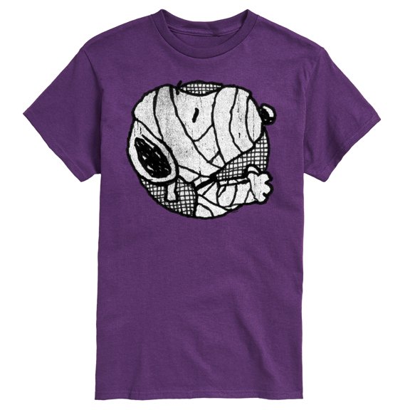 Peanuts - Mummy Snoopy Art - Men's Short Sleeve Graphic T-Shirt