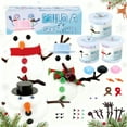 thumbnail image 2 of Hearth & Gear Snowman Craft For Kids DIY Holiday Art Project Winter Activity With For Children Making Diy Crafts for Kids Ages 8-12 Diy Crafts for Girls Diy Crafts for Adults Photography Diy Crafts, 2 of 7