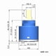thumbnail image 1 of Sedal 35mm Ceramic Tap Cartridge For Single Handle Valve Replacement, 1 of 4