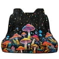 thumbnail image 5 of Drydeepin Colorful Mushroom Starry Night Car Back Seat Cover, Rear Bench Seat Towel Cover Breathable Non-Slip Rear Seat Cover Universal Fit for Sedans SUVs Truck Auto Interior Decor, 5 of 7