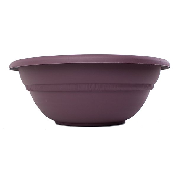 MB182056 Milano Planter Bowl, 20Inch, Exotica, Plastic