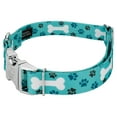 thumbnail image 3 of Country Brook Petz® Premium Oh My Dog Dog Collar and Leash, Medium, 3 of 6