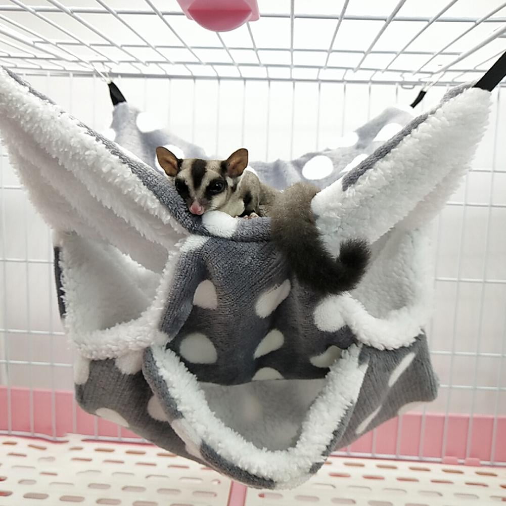 Navigatee Hamster Warm Hammock Soft Arctic Flannel Three-layer Mezzanine Hammock Hanging Squirrel Sleeping Bag Hanging Nest Small Pet Hammock 30x30cm Navigatee Hamster Warm Hammock Soft Arctic Flannel Three-layer Mezzanine Hammock Hanging Squirrel Sleeping Bag Hanging Nest Small Pet Hammock 30x30cm