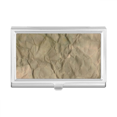 thumbnail image 1 of Paper Dirty Fold Texture Corrugation Business Card Holder Case Pocket Box Wallet, 1 of 3