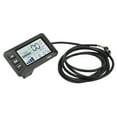 thumbnail image 4 of Electric Bicycle Odometer, 36V 48V Modification Electric LCD Display Meter Waterproof  for Scooters, 4 of 8