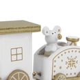 thumbnail image 4 of Juguete de Trenes, Juguete de Navidad de Madera de Dibujos Animados de Madera, Duradero para Las Vacaciones de Navidad, 4 of 7