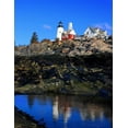thumbnail image 2 of Veilleux, Jason 15x18 Black Ornate Wood Framed with Double Matting Museum Art Print Titled - Pemaquid Point II, 2 of 4