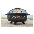 thumbnail image 2 of Uniflame WAD1009SP Oil Rubbed Outdoor Firebowl with Geometric Design, 2 of 8