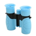 thumbnail image 1 of Prismáticos para niños con aumento de 8X, lentes ópticas de vidrio de caucho natural, miniprismáticos portátiles duraderos de alta claridad, color azul, 1 of 12