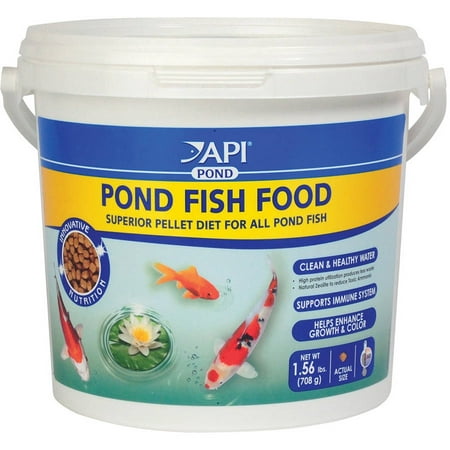 API Aquarium Pharmaceuticals 198C 25 oz Pond Fish Food - Walmart.com