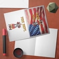 thumbnail image 4 of Firefighter Boston Terrier Hero Rescue Fire Dept Fireman USA Flag 7x5in Folded Greeting Card Gentleman Dog Lover Gifts Single Note Card with Envelope - 02026, 4 of 5