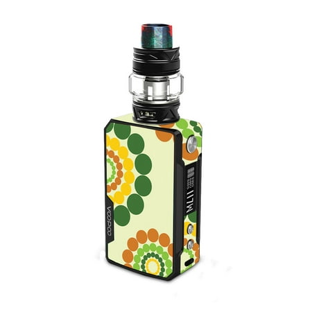 Skin for VooPoo DRAG 2 - Hippie Flowers | Protective, Durable, and Unique Vinyl Decal wrap cover | Easy To Apply, Remove, and Change
