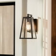 thumbnail image 3 of 49330BK Kichler Lighting Delison - 1 Light Small Outdoor Wall Mount In Lodge Style-11.5 Inches Tall and 6.5 Inches Wide, 3 of 9