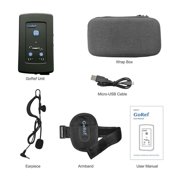GoRef Full Duplex Bluetooth Football Soccer Referee Intercom Headset Kit 4 Pack