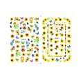 thumbnail image 4 of TopLLC Nail Stickers Nail Watermark Sticker Golden Sunflower Color Nail Sticker 12PC Tattoo stickers, 4 of 9