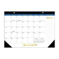 Black and Friday Deals DPTALR 2025 Calendar Sturdy Double Wire Binding Large Daily Blocks