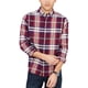 thumbnail image 1 of Camisa de franela a cuadros Nautica para hombre color rojo pequeña, 1 of 1