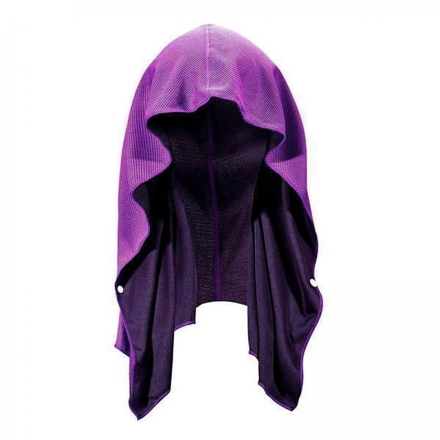 6xMicrofiber Cool Towel Para Cuello Y Cara Gimnasios Toalla Para Pilates Deportes Camping Púrpura