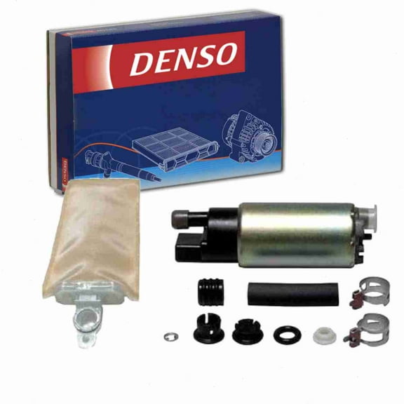 DENSO Fuel Pump & Strainer Set compatible with Toyota T100 2.7L 3.0L 3.4L L4 V6 1993-1998