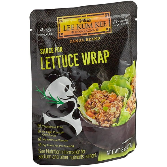 Lee Kum Kee Panda Brand Lettuce Wrap Sauce 8 oz. - 6/Case