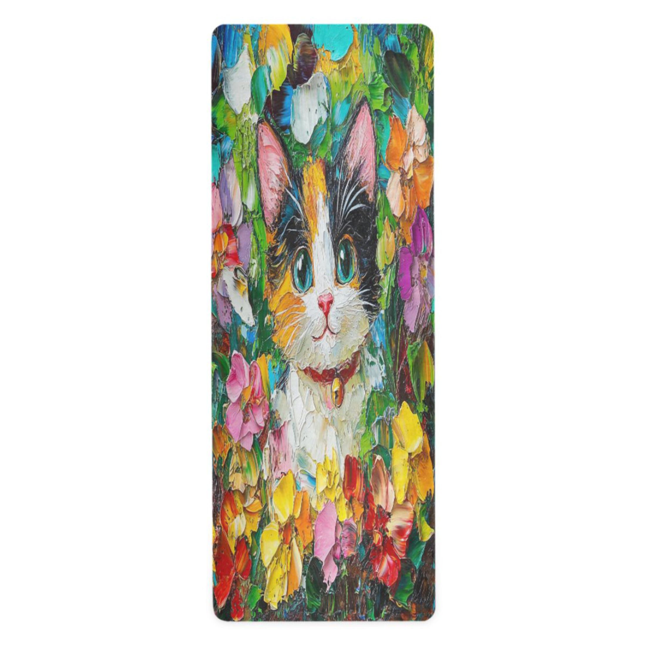 BZSMCE Yoga Mat Women Blossom Bliss Fitness Mat
