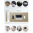 thumbnail image 6 of Miroddi Desk Pad Protector, Office PU Leather Mouse Mat, 31.5 x 15.7, Waterproof & Non-Slip Base Large Mouse Pad for Home, Light Taupe, 6 of 6