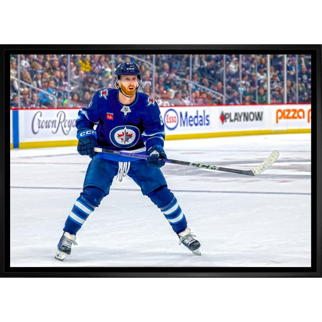 Kyle Connor 20x29 Framed Canvas Winnipeg Jets