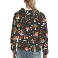 thumbnail image 2 of Hoodies for Women - Mushroom With Snails Comfrt Colour Drawstring Women'S Fashion Hoodies & Sweatshirts, Fall Outfits Clothes for Women 2024 Pullover with Kangaroo Pocket, 2 of 7