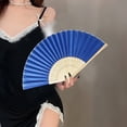 thumbnail image 6 of Hobeauty Folding Fan with Gift Box Folding Fan with Gift Box Elegant Solid Color Handheld Fan for Dance Performances Catwalks Solid Color Handheld Fan, 6 of 8