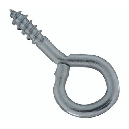 

2pk National Hardware S751-090 8pk - N119-263 6pk Stanley Large Eye Screw Eyes 1-5/8 Inch #8 Zinc Plated Steel 8 Pack