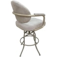 thumbnail image 2 of Swivel Tilt Metal Bar Stool 30" - M-70 - Outlier Stucco Beige Fabric Beige Frame, 2 of 2