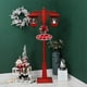 thumbnail image 3 of KG Navidad fábrica gran oferta Luz De Navidad lujosa nieve Musical Santa Claus iluminación lámparas decoración navideña farola, 3 of 4