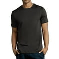 thumbnail image 4 of DailyWear Mens Comfortable Exercise Short Sleeve Round Neck T Shirt(D.Gry, Small), 4 of 4