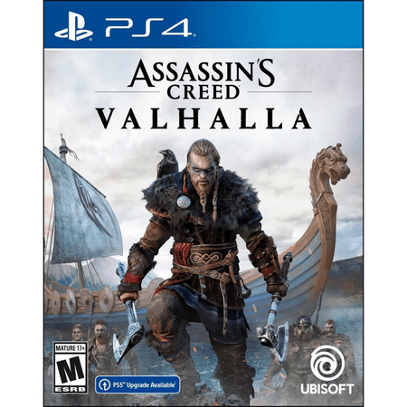 Assassin's Creed Valhalla PlayStation 4 Standard Edition with free upgrade to the digital PS5 version