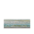 thumbnail image 5 of Unique Loom Jardin Collection Area Rug - Lilly (6' 1" Round Turquoise/Gray), 5 of 7