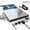 Silver, variant on External CD/DVD Drive for Laptop, DVD Player for Laptop, 8 in 1 USB 3.0 Ultra-Slim Portable, CD Burner External Disk Drive Optical Compatible with Laptop Desktop Mac,Windows 11/10/8/7 Linux
