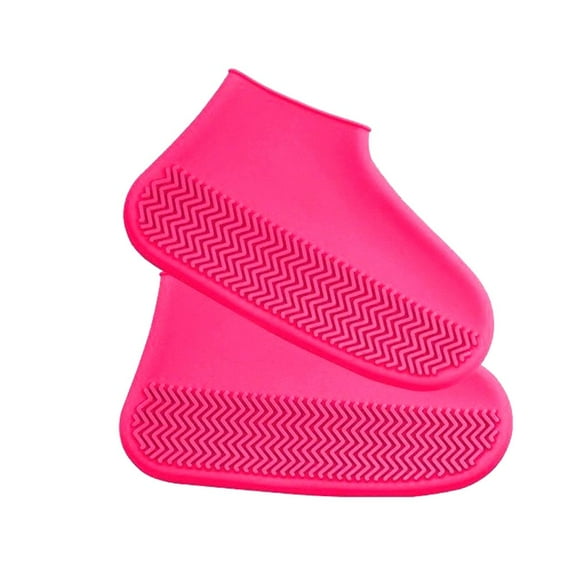 Clearance sale Portable Waterproof Silicone Shoes Cover Reusable Non Slip Rain Shoe Cover Unisex Shoes Protector With Non-slip Sole
