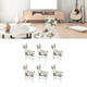 thumbnail image 4 of Funda De Asiento Extraíble, Alta Elasticidad, Multifuncional, Resistente A Las Arrugas, 6 Piezas, Decoración, Fundas Para Sillas A Prueba De Polvo Para Comedor Para Oficina ANGGREK No, 4 of 8