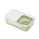 thumbnail image 1 of Fiambrera Inteprter para estudiantes compartimentos portátiles contenedor de alimentos microondas verde, 1 of 6