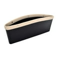 thumbnail image 1 of Organizador de huecos para asientos de coche, piezas de cuero sintético, piezas premium para coche, ranura para asientos de coche Beige, 1 of 7