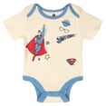 thumbnail image 2 of DC Comics Justice League Superman 3 Pack Bodysuits Newborn to Infant, 2 of 4