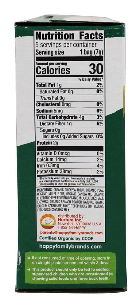 happy tot chickpea straws