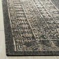 thumbnail image 4 of SAFAVIEH Courtyard Jolyon Bordered Indoor/Outdoor Area Rug, Black/Natural, 5'3" x 7'7", 4 of 6