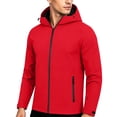 thumbnail image 2 of Miqool Mens Lightweight Hooded Waterproof Rain Jacket Breathable Windbreaker Rain Coats for Outdoor Mountain Hiking, 2 of 9