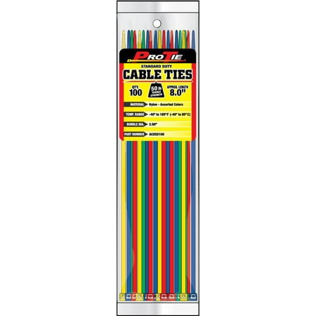 AC8SD100 8IN. 100PK CABLE TIES