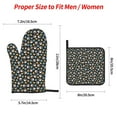 thumbnail image 2 of Sikiie Paw Animal Oven Mitts and Pot Holders, Silicone Oven Gloves, Heat Resistant Oven Mitts 4Pcs Set, 2 of 6