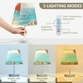 thumbnail image 5 of Dinosaur and Beach Sands LED Desk Lamp Table Lamp USB Bedside Nightstand Small Lamp for Bedroom Living Room Kids Room, 5 of 8