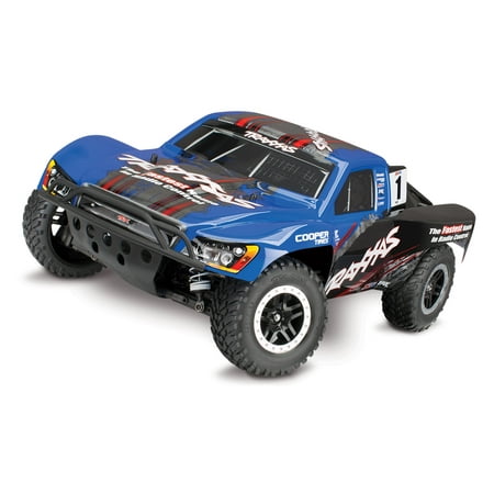 Traxxas 1/10 Slash 4X4 VXL Brushless Truck w/ TSM (No Battery) Blue Edition