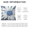 thumbnail image 5 of YINGXI Decorative Throw Pillow Covers Blue Pillow Covers Throw Pillow Cases Linen Square Pillow Case,Farmhouse Outdoor Modern Boho Pillow Covers for Couch Sofa Living Room 20x20in, 5 of 5