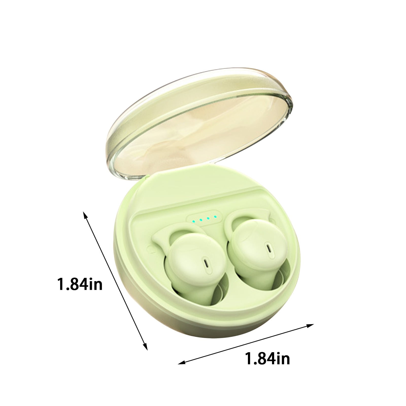 Sleep Earbuds Wireless Bluetooth Headset Bluetooth 5.3 Mini In Ear Dual Microphone Wearable Earphones For Sleeping